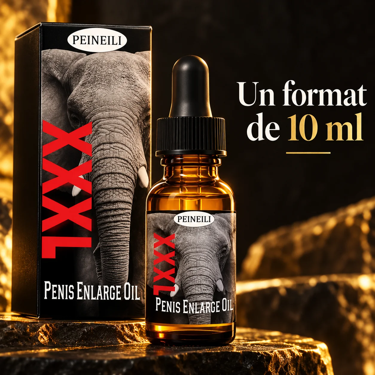 Visuel illustratif du format PEINEILI de 10 ml
