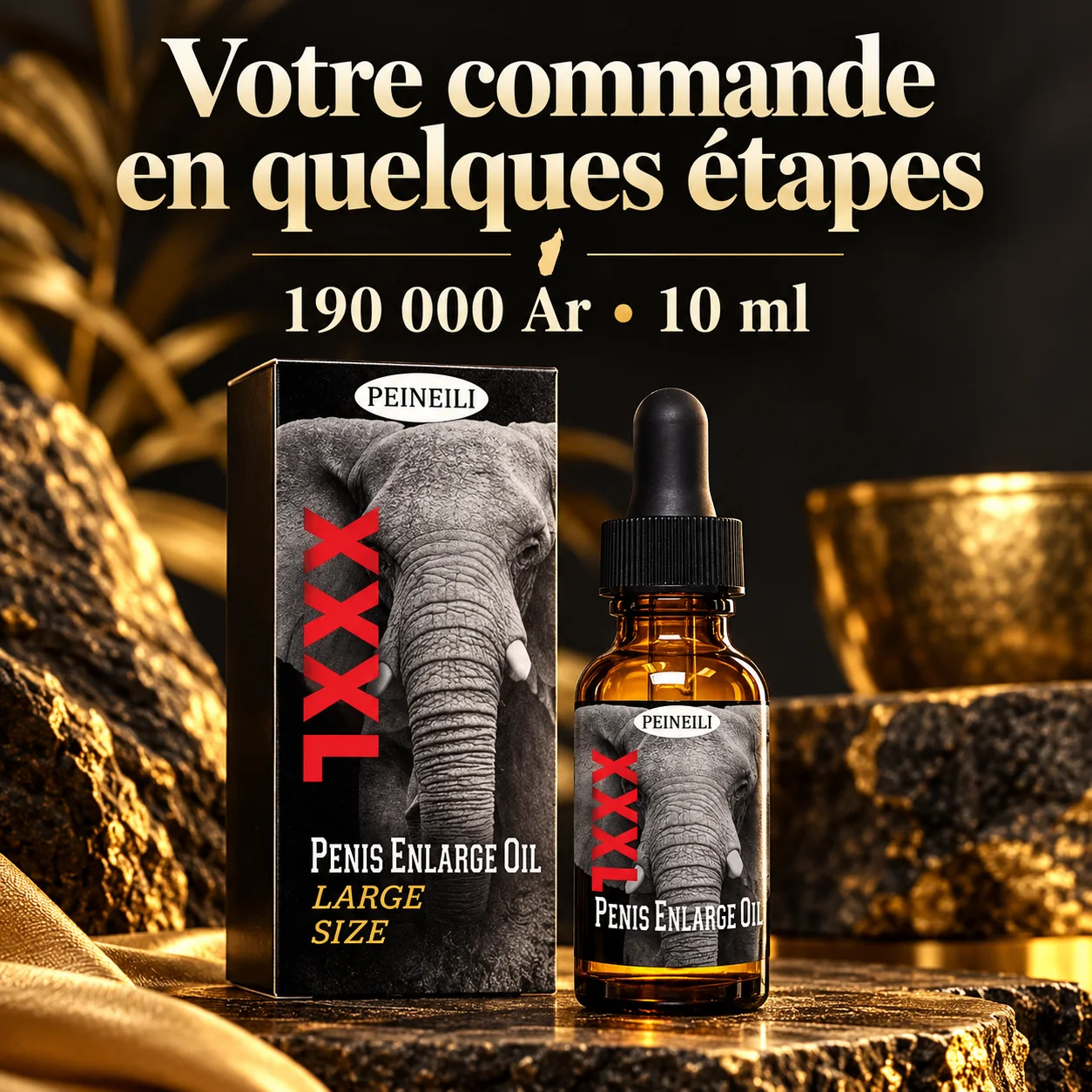 Votre commande en quelques étapes, 190 000 Ar, 10 ml